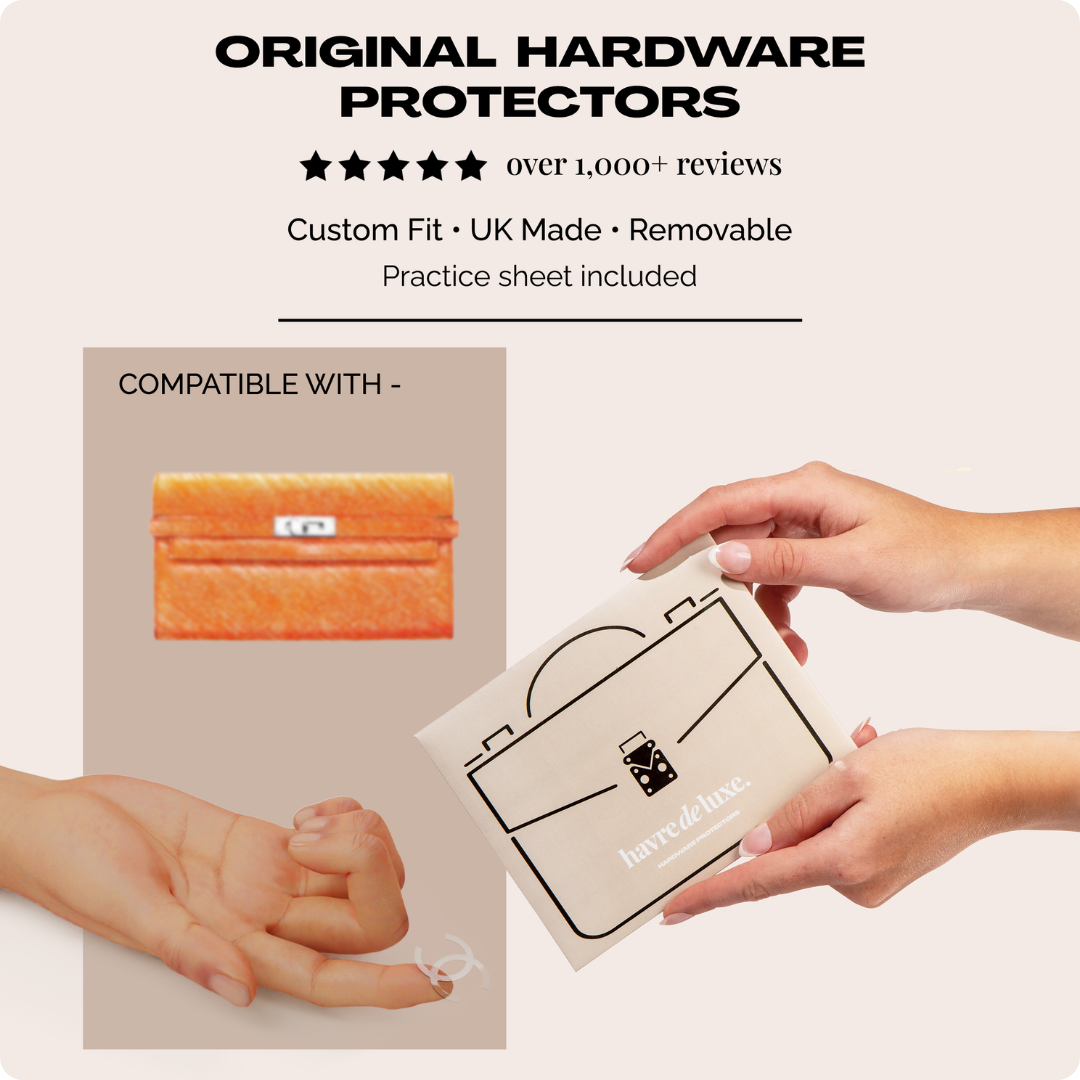 与 Hermes Kelly 经典钱包兼容的保护器