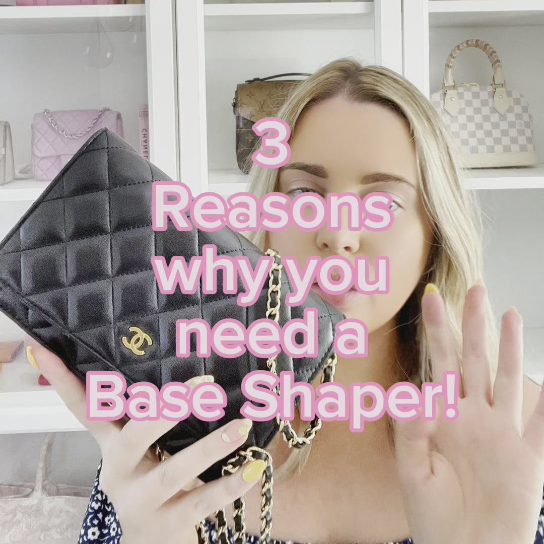 Mini Square Base Shaper: Prevent Handbag Sag | 10 Finishes