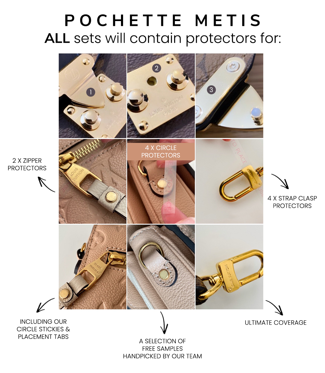 Hardware Protector for Louis Vuitton Pochette Métis -  Sweden